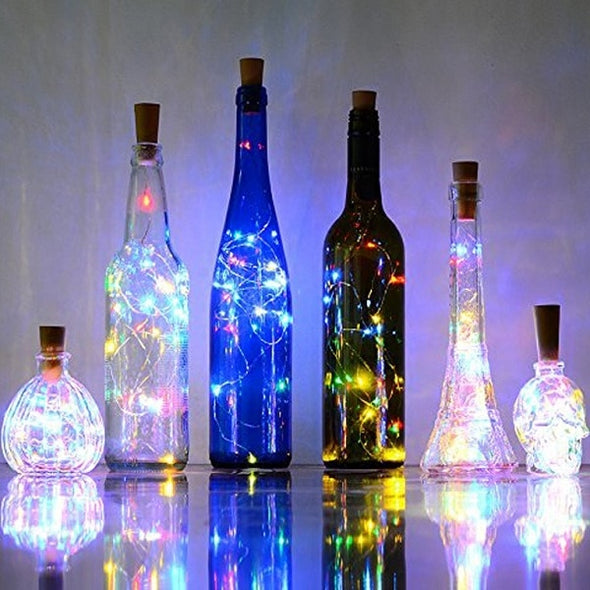 LED Lights Bottle Decoration