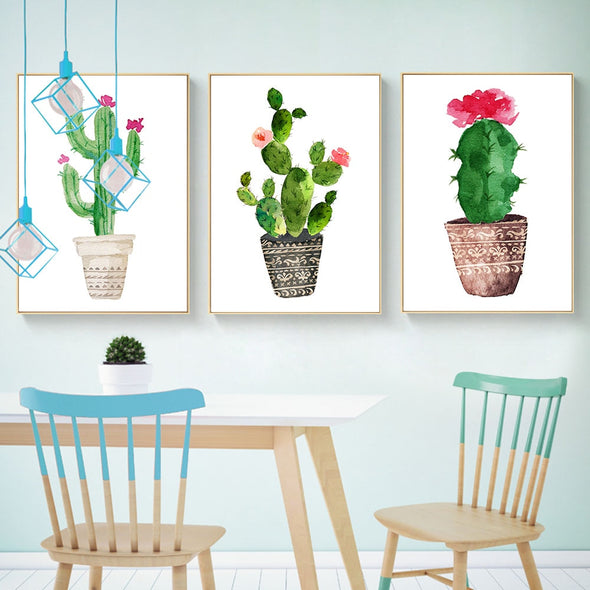 Cactus on Canvas