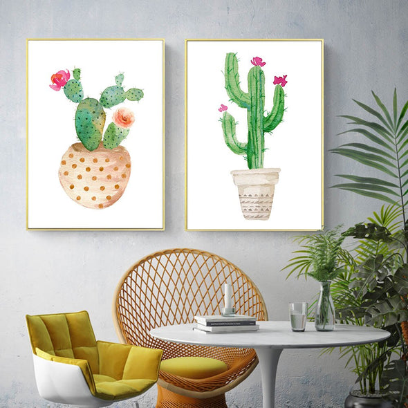 Cactus on Canvas