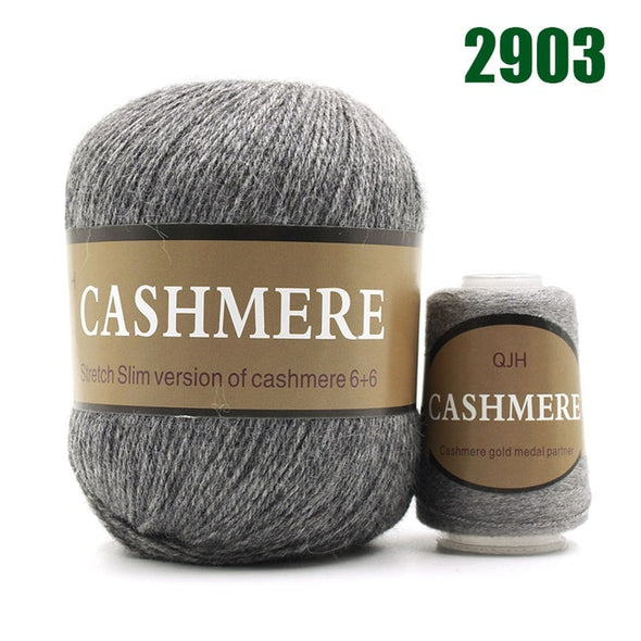 Pure Natural Mongolian Cashmere Yarn Crochet Lana para tejer knitting wool  Yarn Baby laine Yarny Knit Thread Hand-Weaving 50+20g - Price history &  Review, AliExpress Seller - yarn factory Store