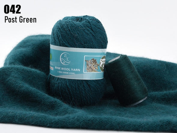 Long-Haired Mink Cashmere Yarn - ZL (Launch Price)