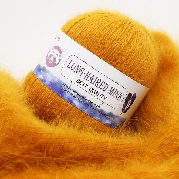 Long-Haired Mink Cashmere Yarn - SC
