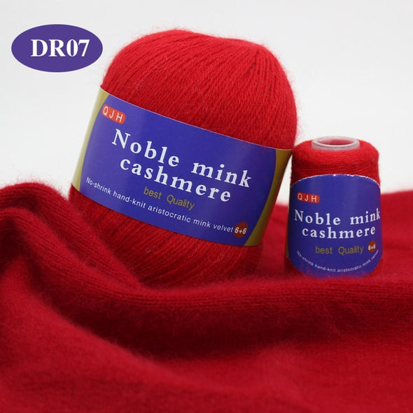 Noble Mink Cashmere Yarn - SC –