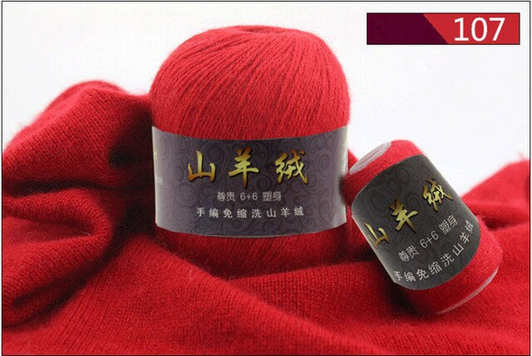Hot Sale 100% Cashmere Yarn 24-28s/2 for Knitting Inner Mongolia