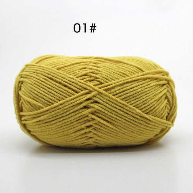 Uheoun Bulk Yarn Clearance Sale for Crocheting, Cotton-padded Baby Wool  Cotton Hand-woven Coat In The Thick Baby Cotton 