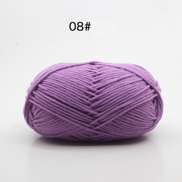 Uheoun Bulk Yarn Clearance Sale for Crocheting, Cotton-padded Baby Wool  Cotton Hand-woven Coat In The Thick Baby Cotton