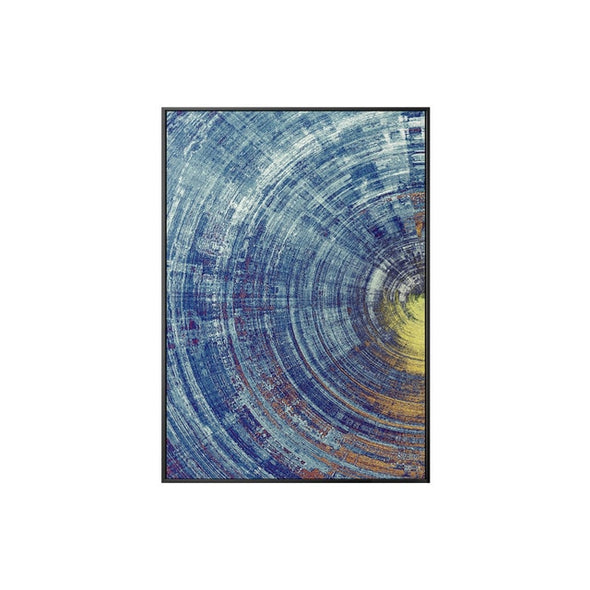 Abstract Circles on Canvas